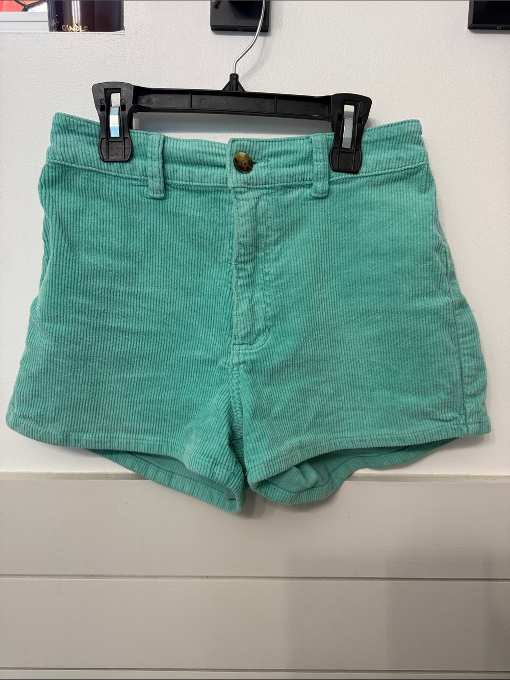 Billabong Corduroy Shorts in Mint